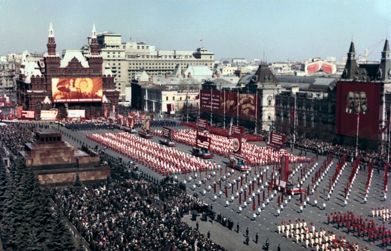 Parada Sportowa, Plac Czerwony, Moskwa, 1972 autorstwa Unbekannt