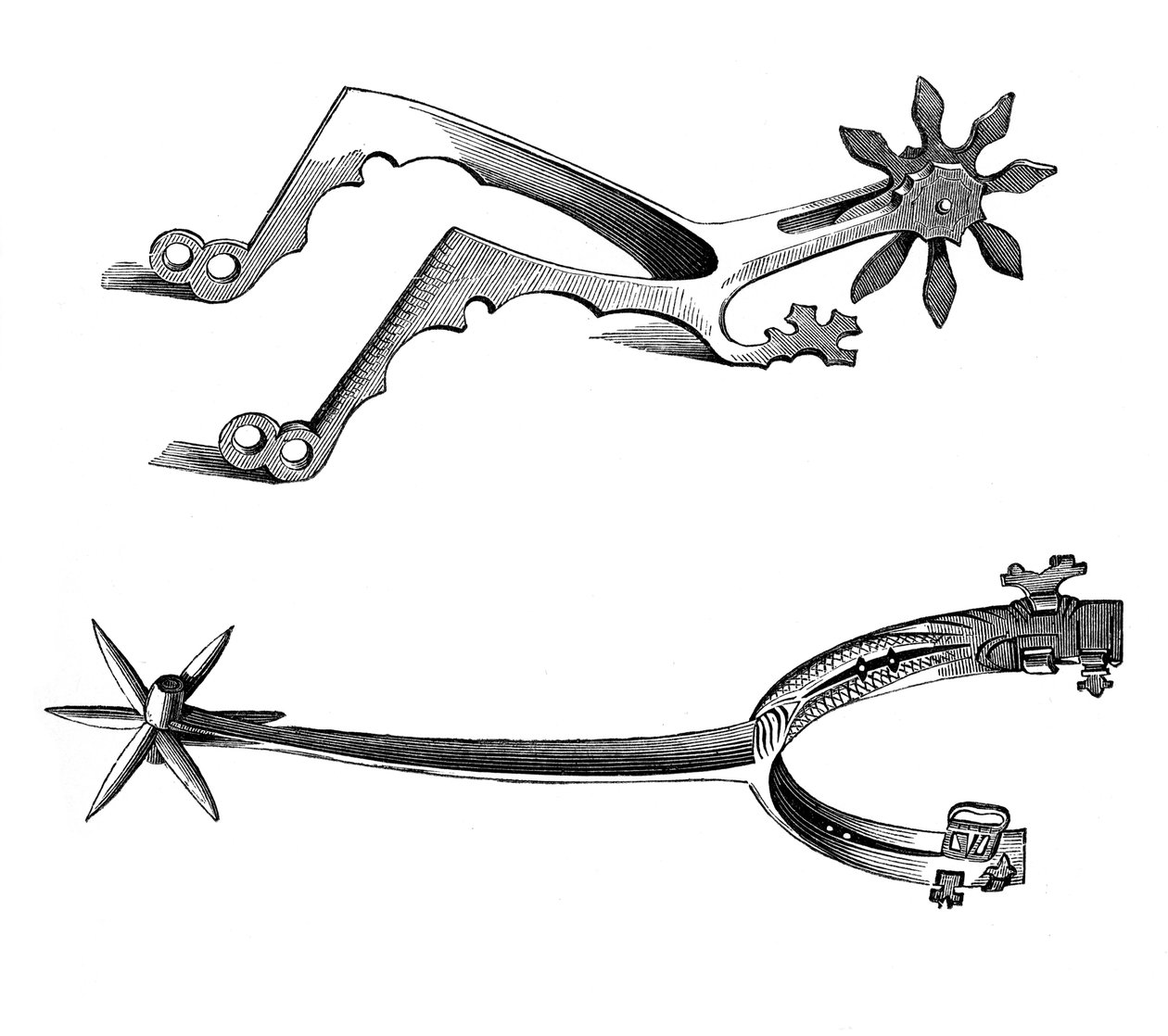 Ostrogi, XIII-XVI wiek, 1870 autorstwa Unbekannt