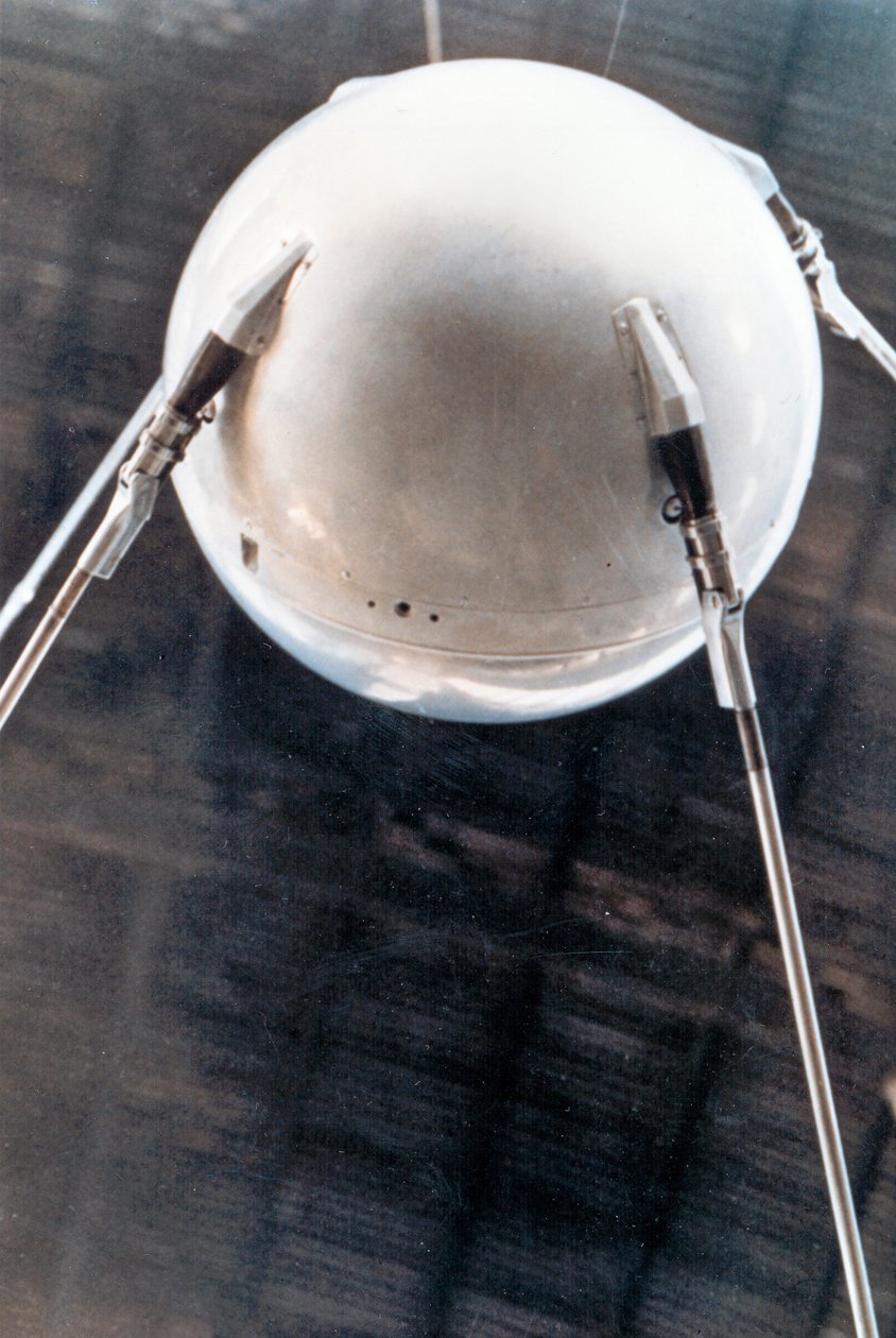 Sputnik 1, rosyjski satelita, 1957 autorstwa Unbekannt