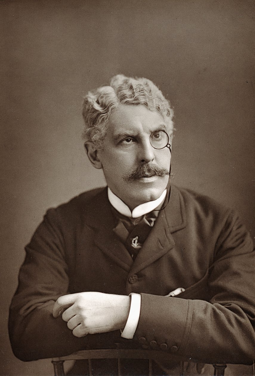 Squire Bancroft 1841-1926, angielski aktor teatralny, c1890 autorstwa Unbekannt