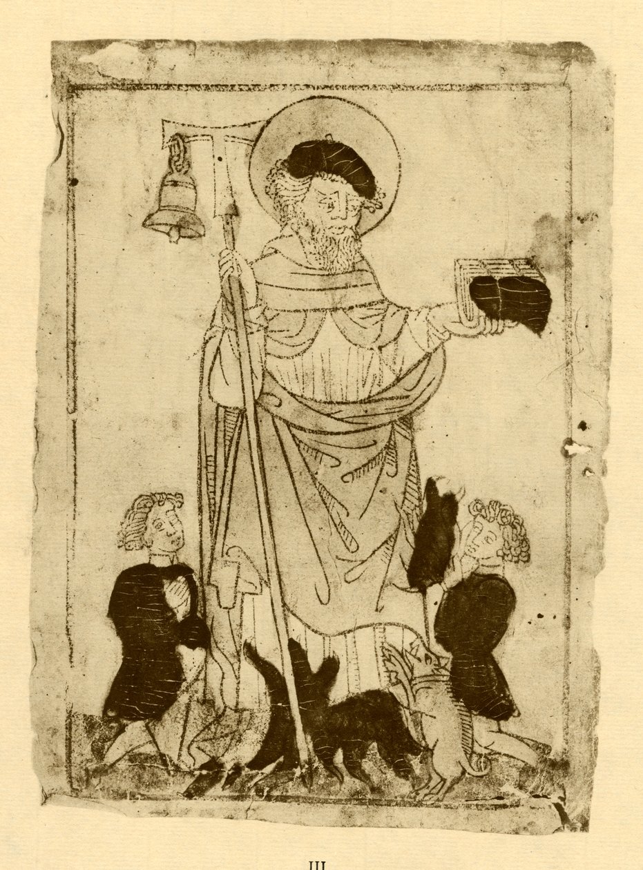 Św. Antoni Pustelnik, 1915. autorstwa Unbekannt