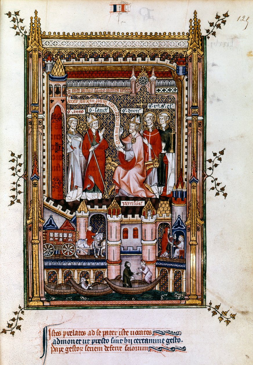 Św. Denis, 1317 autorstwa Unbekannt