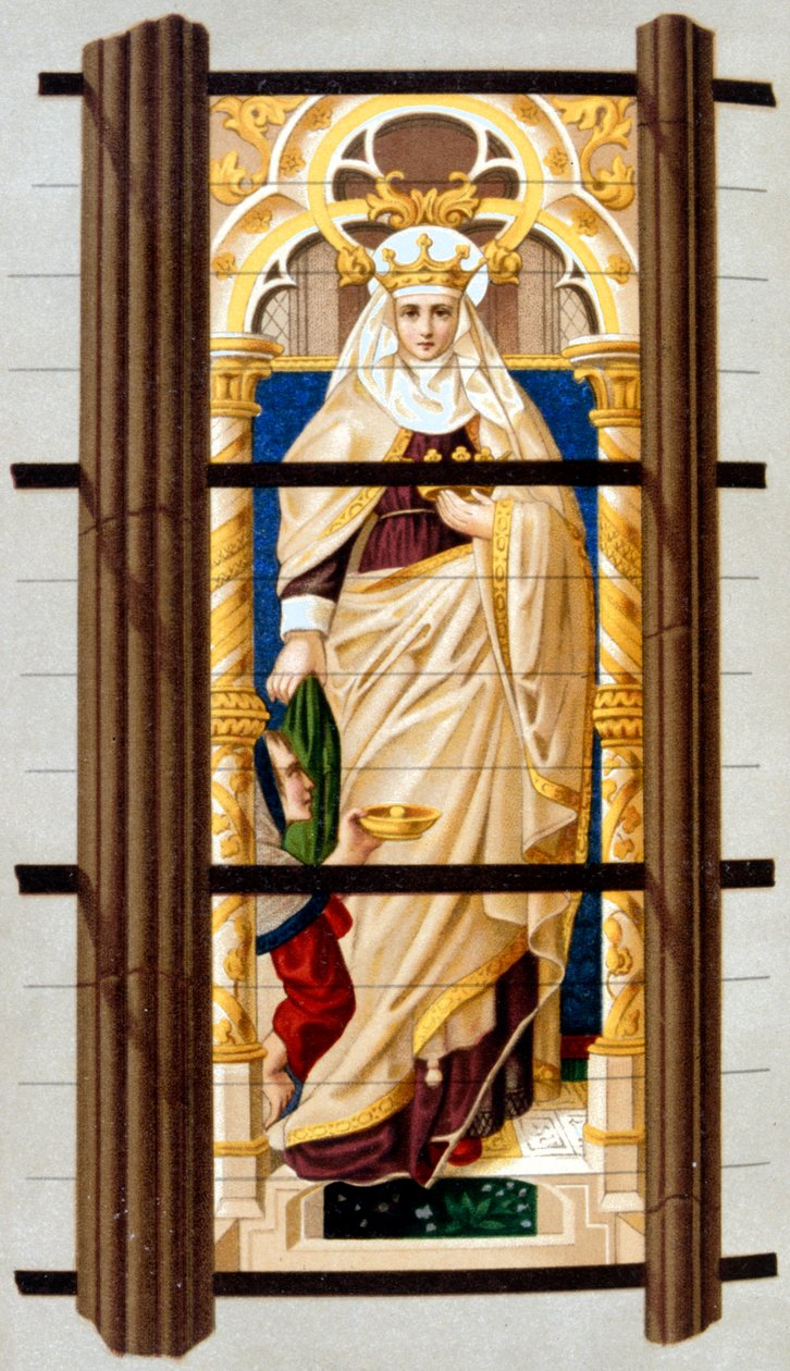 Św Elżbieta Węgierska, 1878 autorstwa Unbekannt