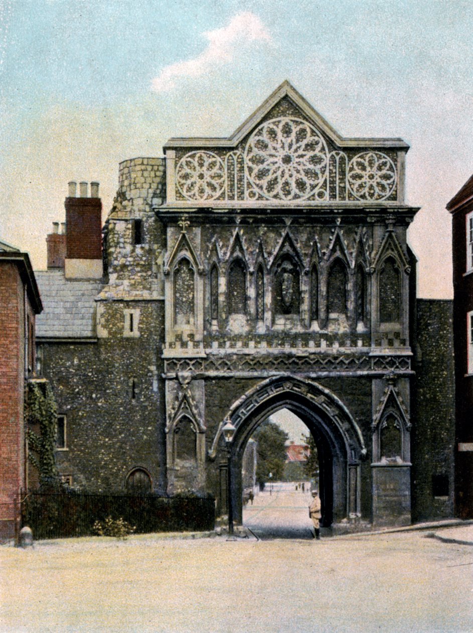 Brama św. Ethelberta, Norwich, Norfolk, początek XX wieku autorstwa Unbekannt