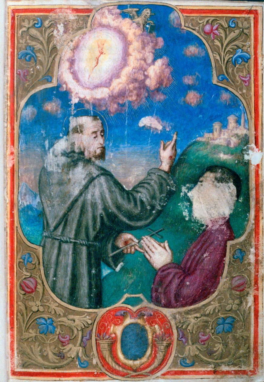Św. Franciszek i doża Francesco Dona, Zakon Dożów, 1548 autorstwa Unbekannt