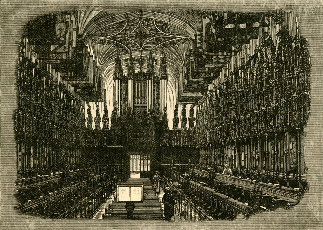 Kaplica św. Jerzego, Windsor, 1898 r. autorstwa Unbekannt
