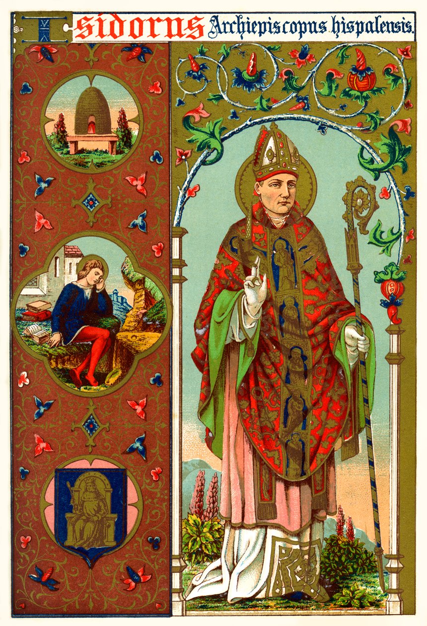 Św. Izydor, 1886 r. autorstwa Unbekannt