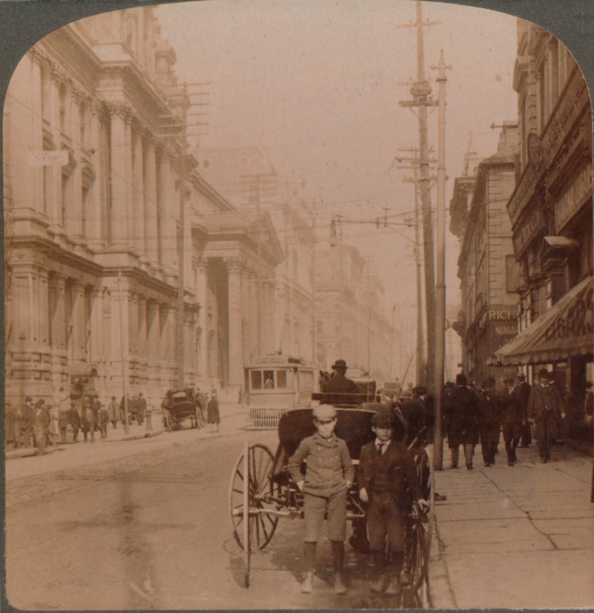 St. James Street, Montreal, Kanada, 1900 autorstwa Unbekannt