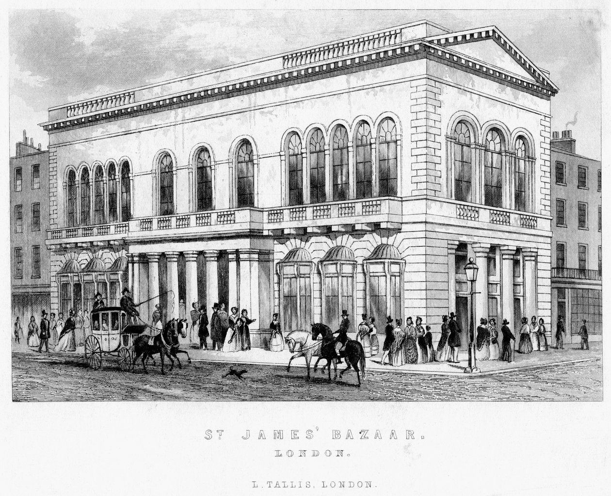 St Jamess Bazaar, Westminster, Londyn autorstwa Unbekannt
