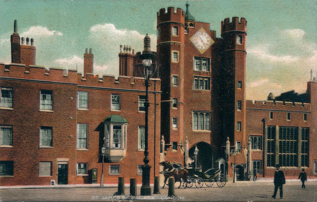 Pałac św. Jakuba, Londyn, ok. 1910, 1910. autorstwa Unbekannt