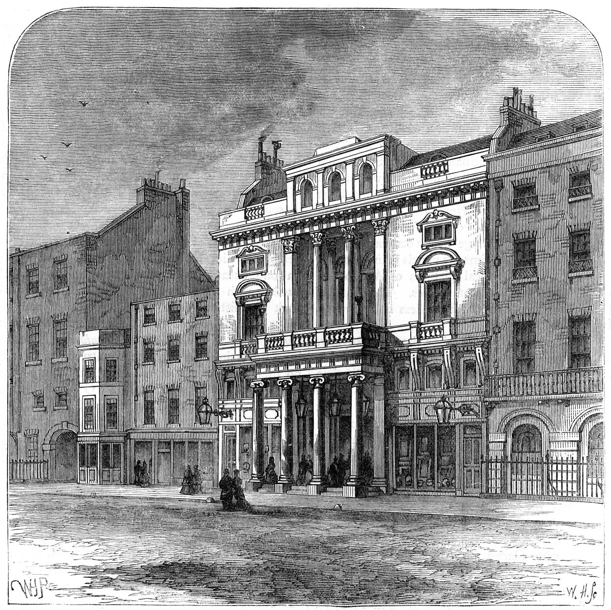 St Jamess Theatre, Londyn, 1891 autorstwa Unbekannt