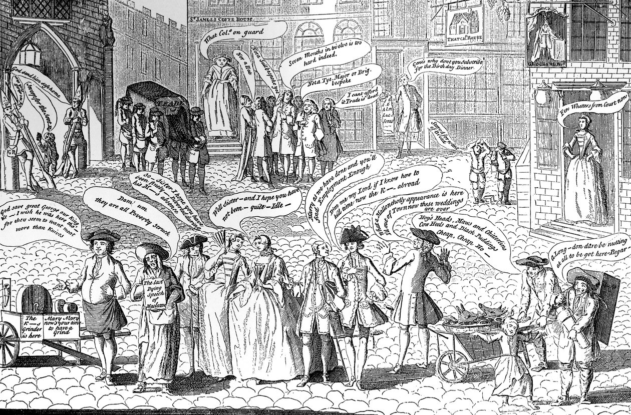 Św. Jakuba w październiku..., 1750 autorstwa Unbekannt