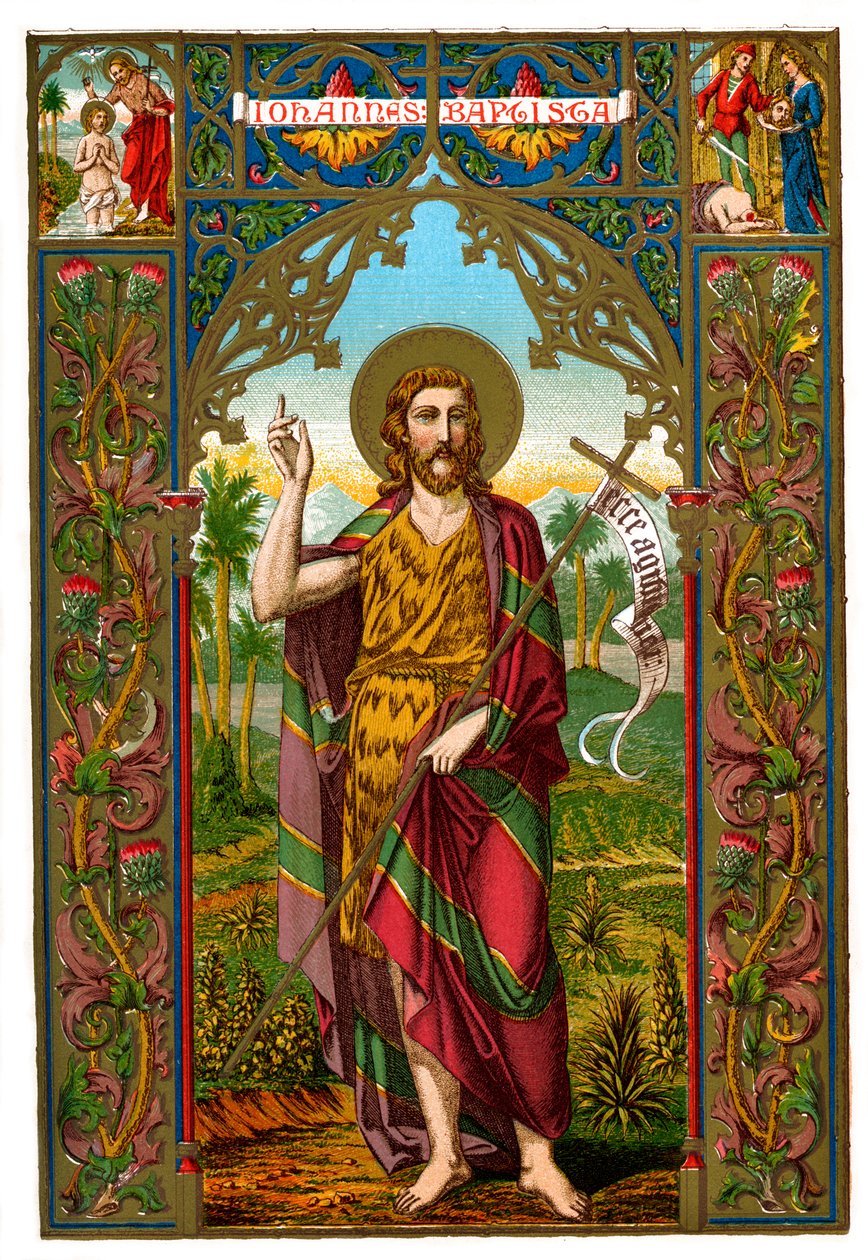 Św. Jan Chrzciciel, 1886 autorstwa Unbekannt