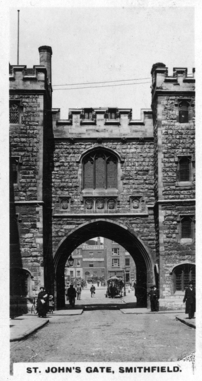 St Johns Gate, Clerkenwell, Londyn, ok. 1920 r. autorstwa Unbekannt