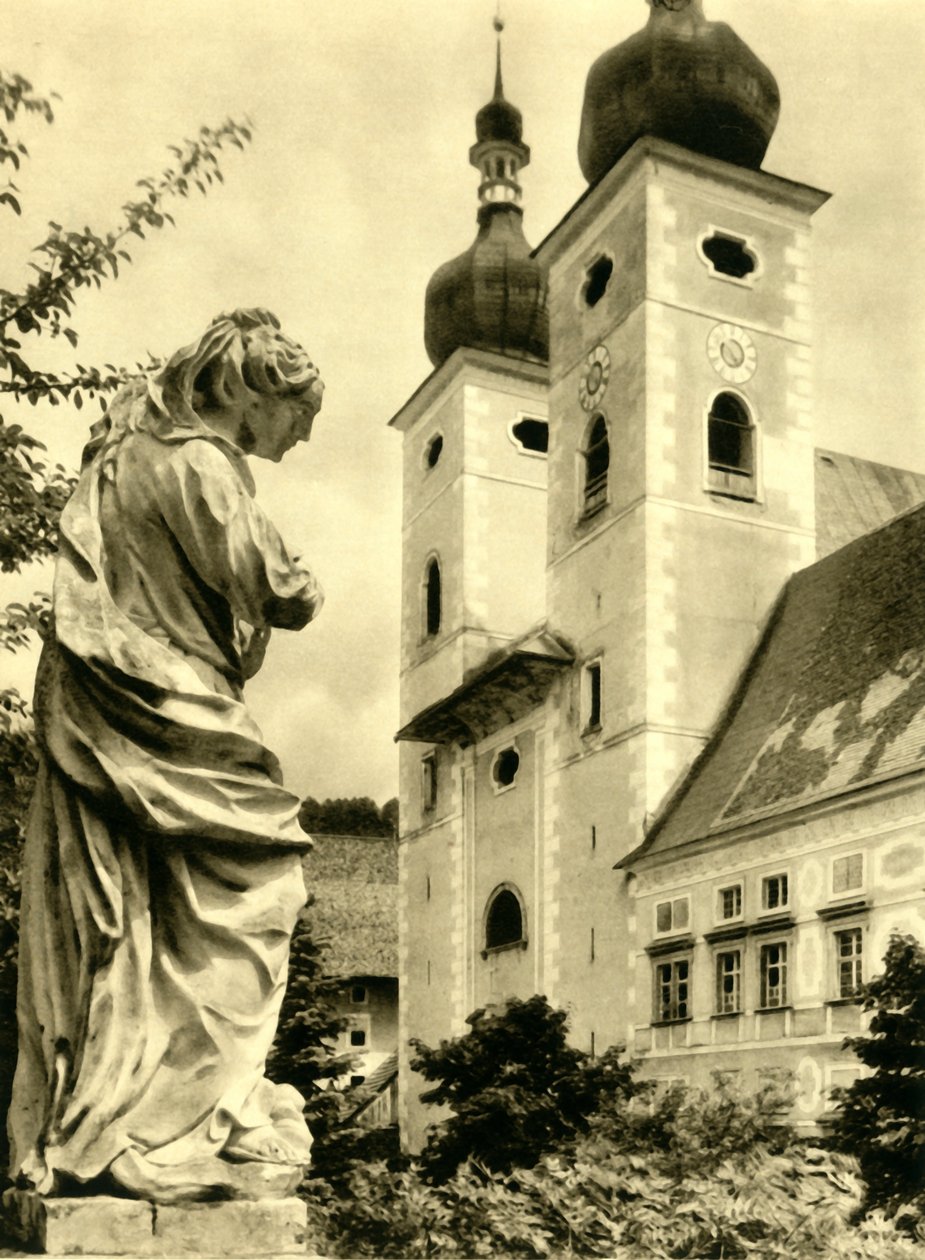 Opactwo St Lambrechts, Sankt Lambrecht, Styria, Austria, c1935. autorstwa Unbekannt