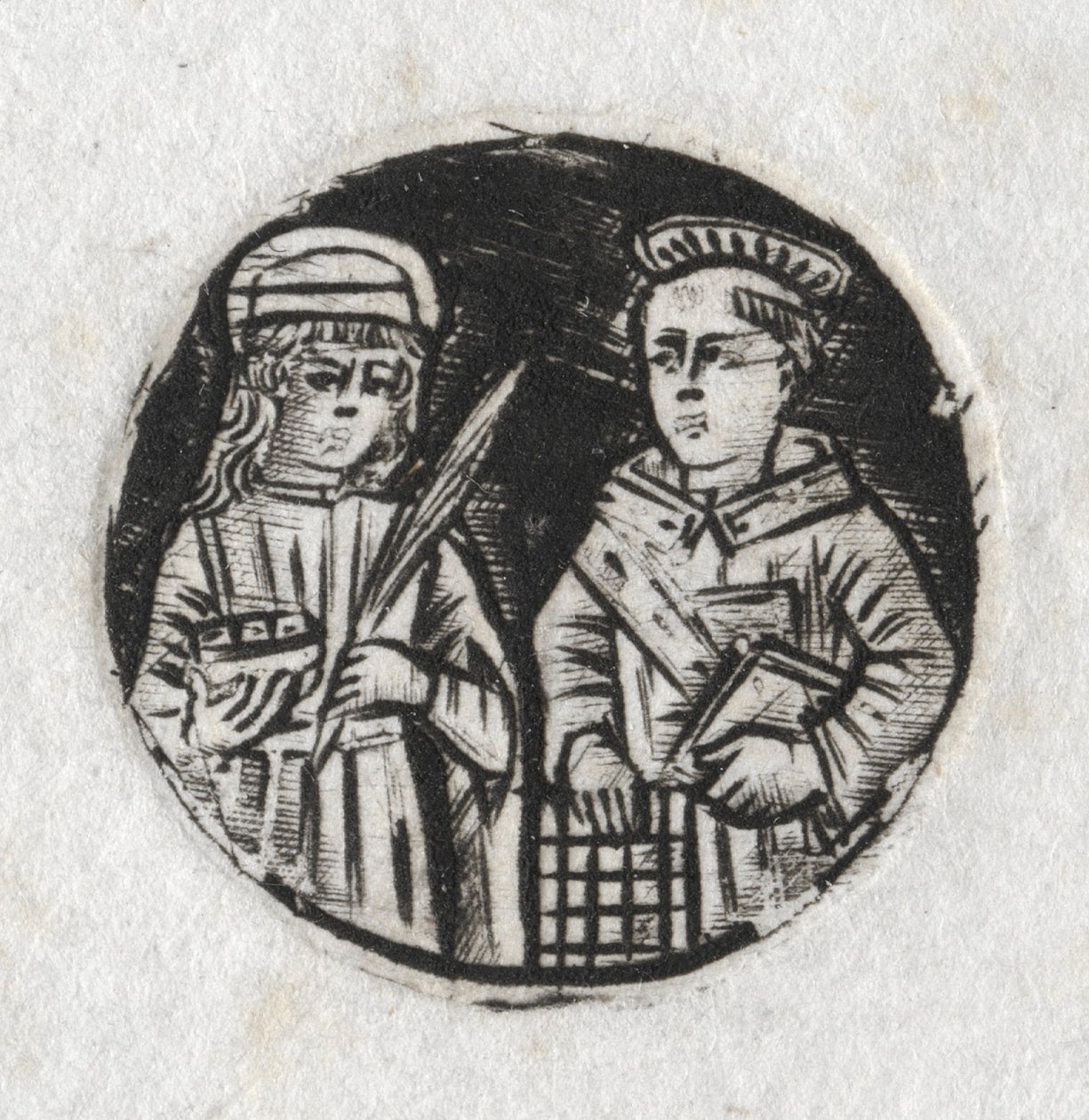 Św. Wawrzyńca i Św. 1487. autorstwa Unbekannt