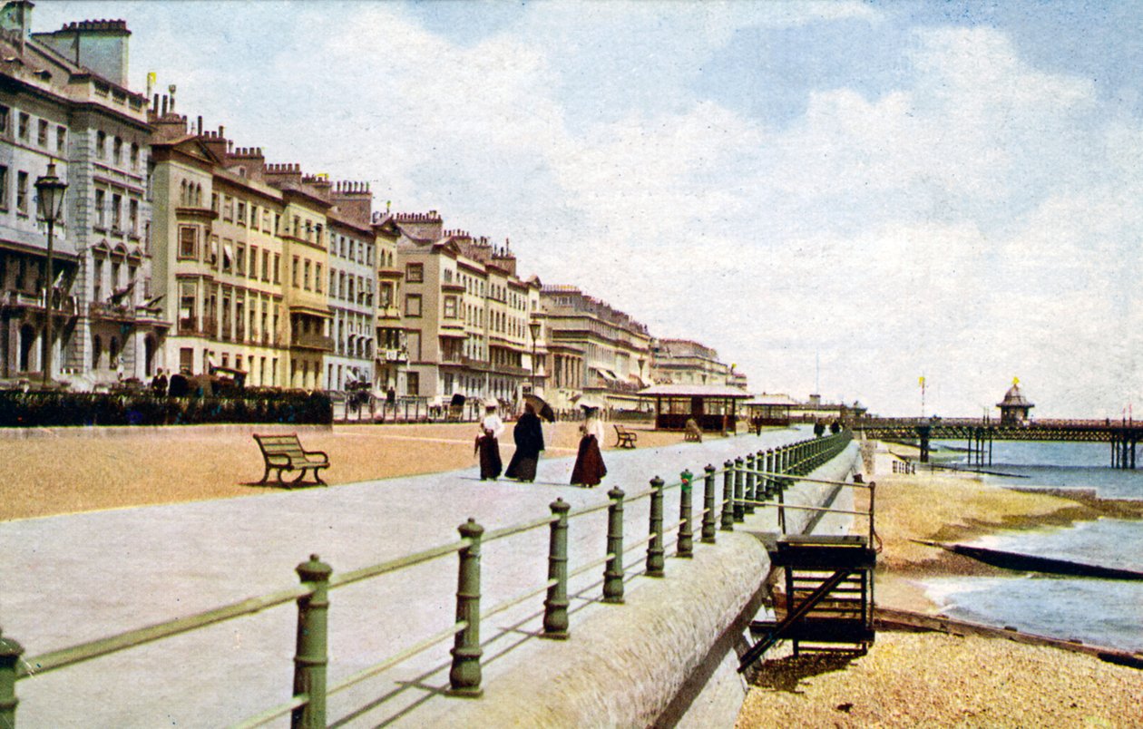 St Leonards, West Marina, od molo, ok. 1900- ok. 1920 autorstwa Unbekannt