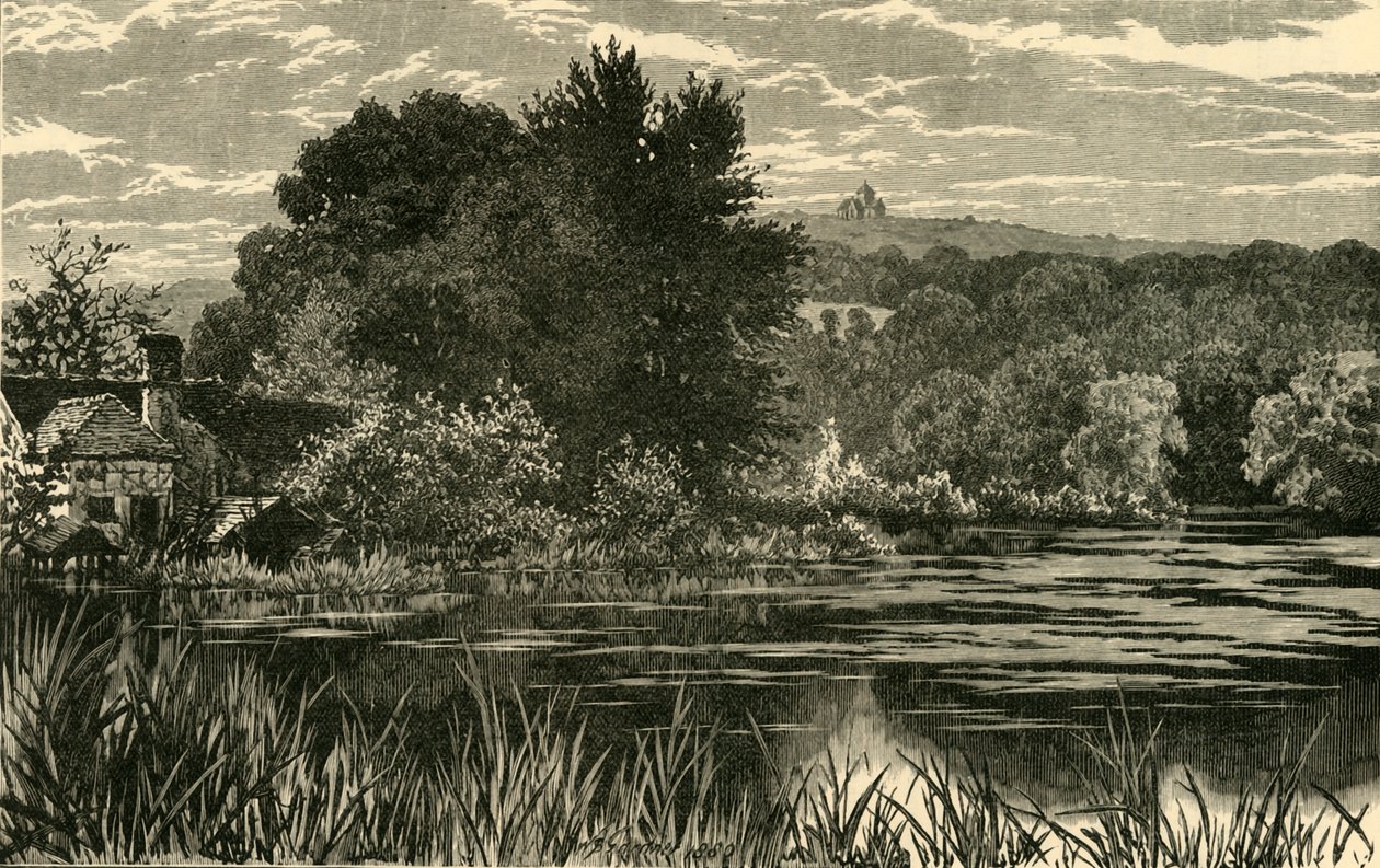 Św. Marty. Z Lower Postford Pond, 1898. autorstwa Unbekannt