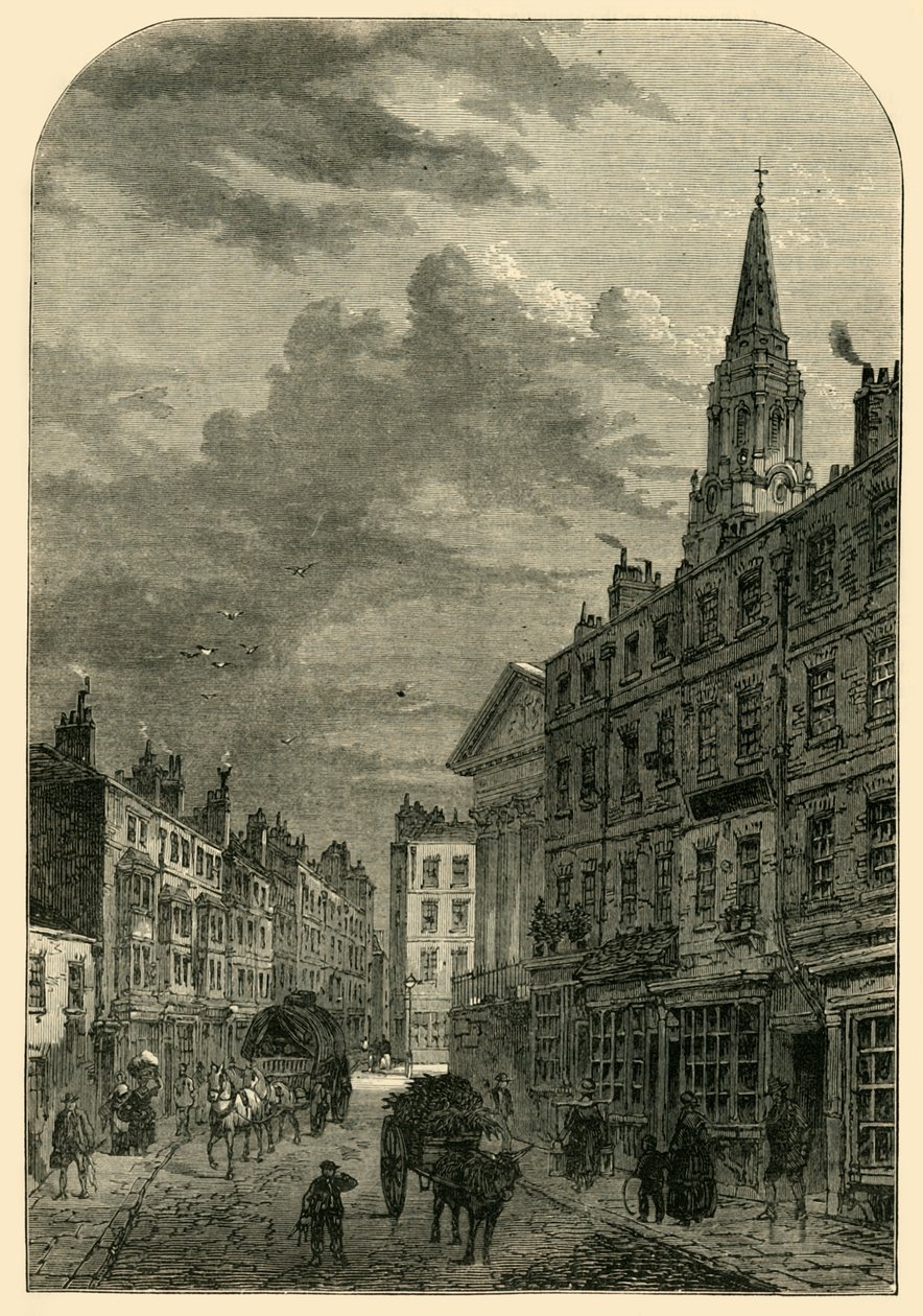 Zaułek Św. Marcina, 1820, 1881. autorstwa Unbekannt