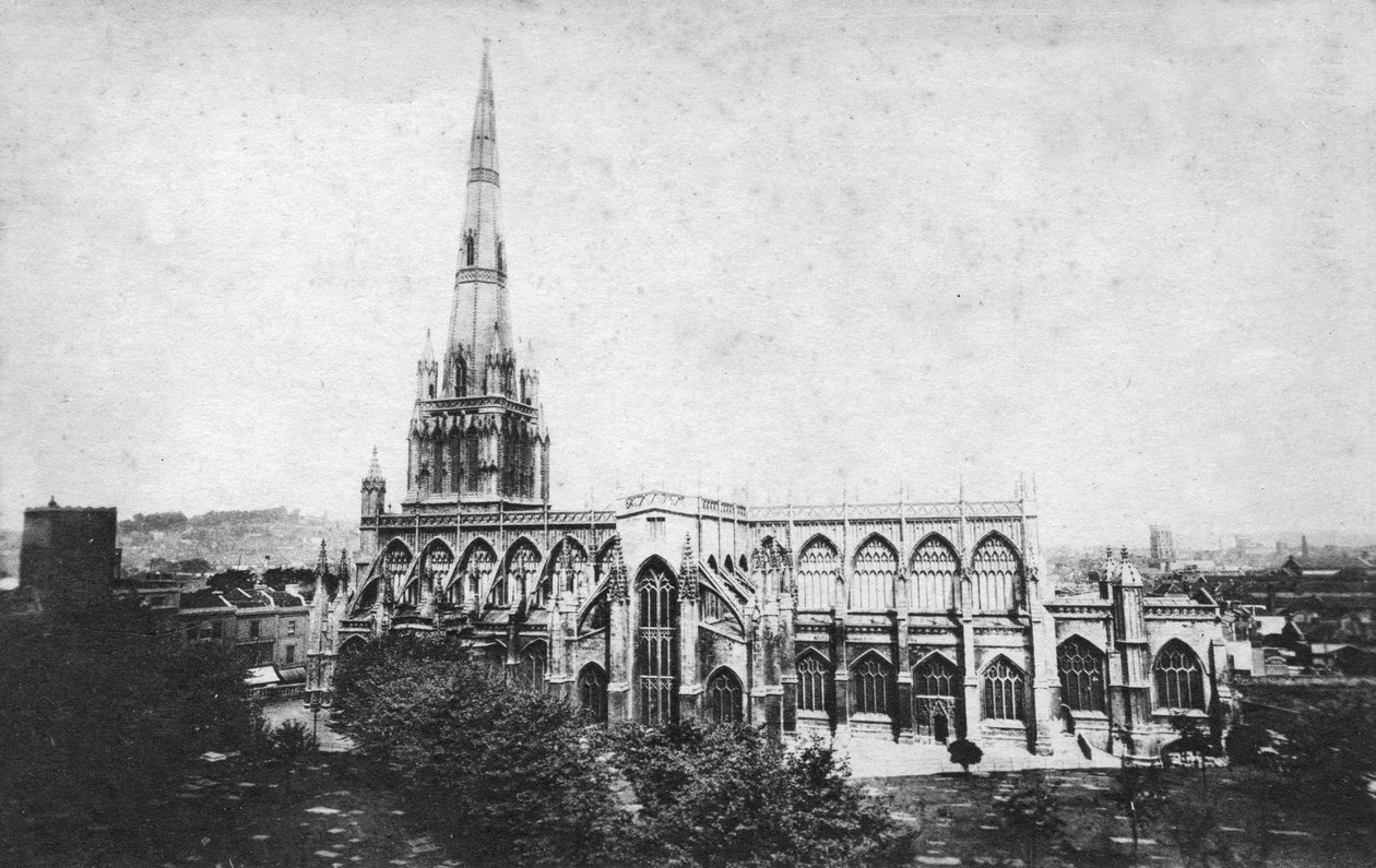 Kościół St Mary Redcliffe, Bristol, początek XX wieku autorstwa Unbekannt