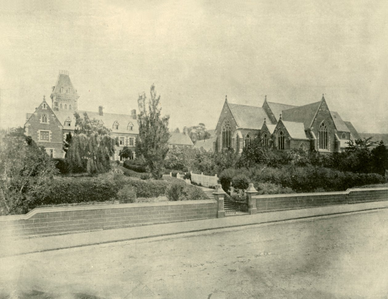 Katedra i klasztor Najświętszej Marii Panny, Hobart, 1901. autorstwa Unbekannt