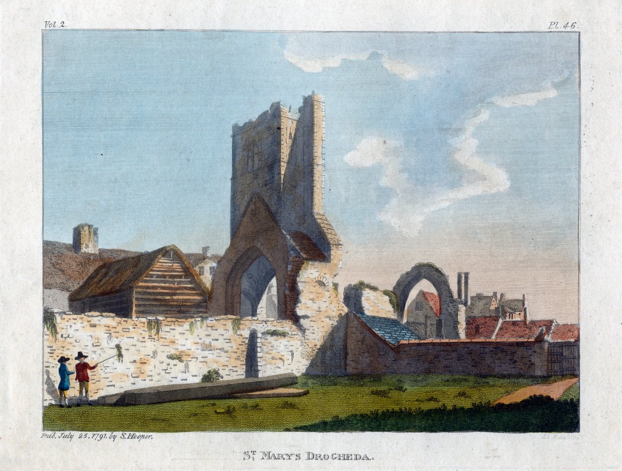 St Marys, Drogheda, Irlandia, 1791 autorstwa Unbekannt