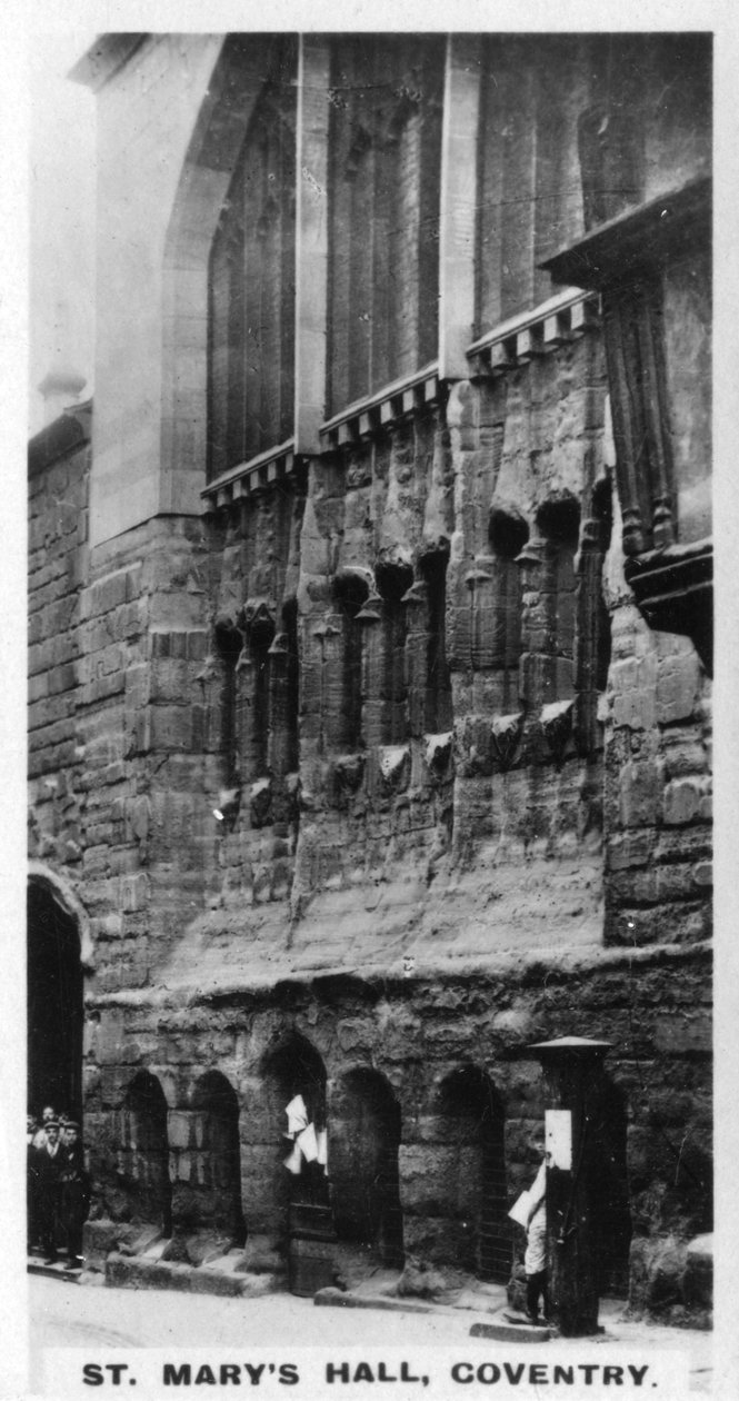 St Marys Hall, Coventry, West Midlands, ok. 1920 r. autorstwa Unbekannt