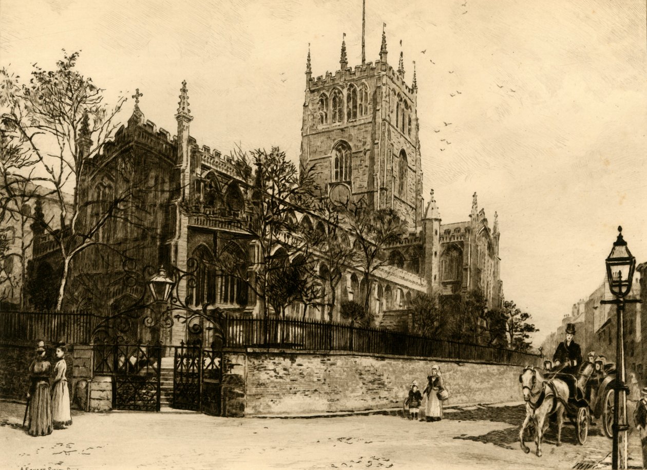 St Marys, Nottingham, 1898. autorstwa Unbekannt
