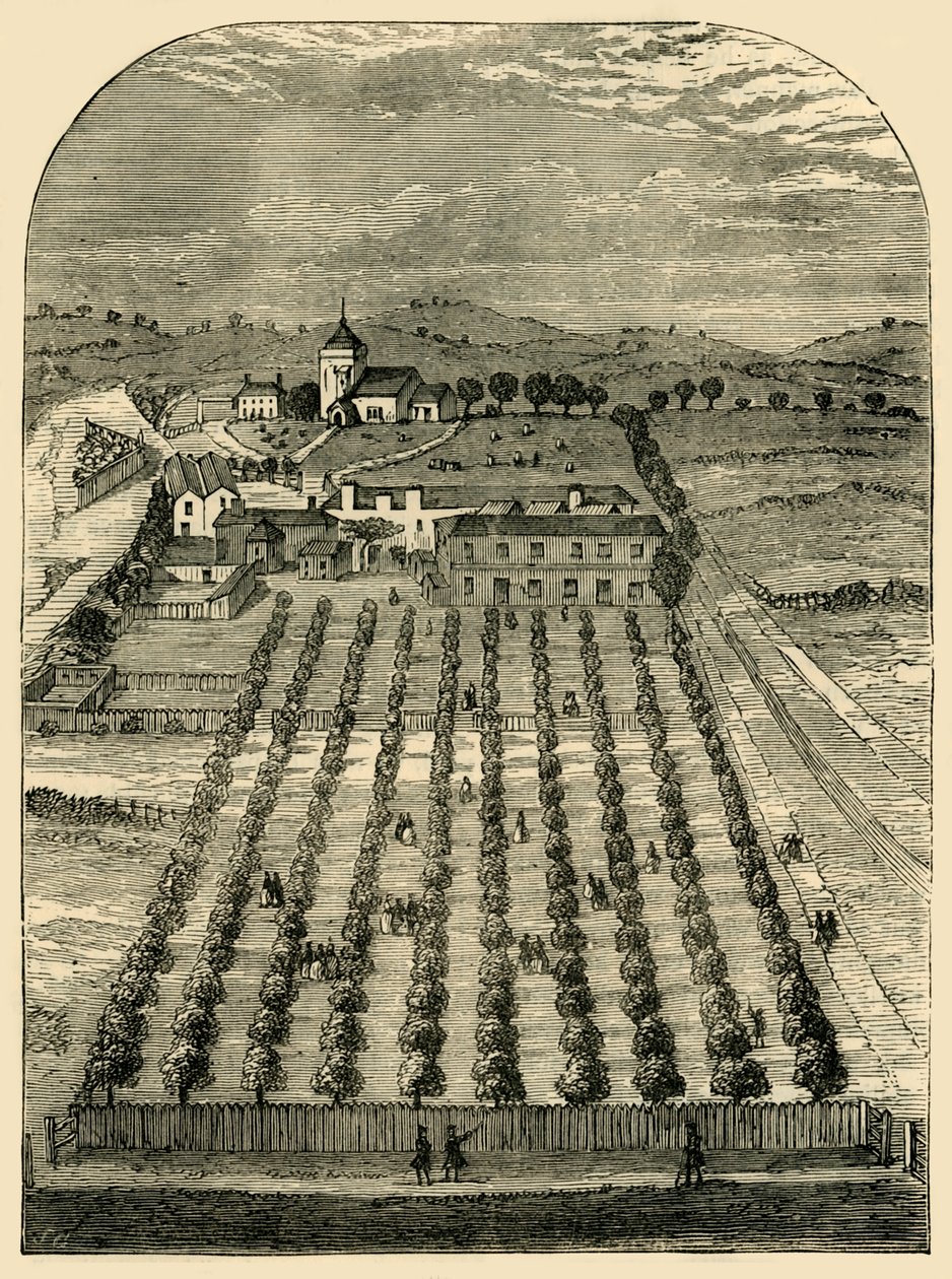 St Pancras Studnie i kościół w 1700 r., c1876. autorstwa Unbekannt