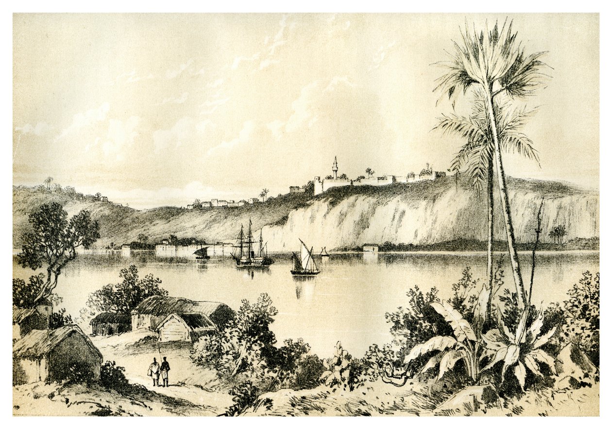 Św. Paweł de Loanda Luanda, Angola, ok. 1854 1883 r. autorstwa Unbekannt