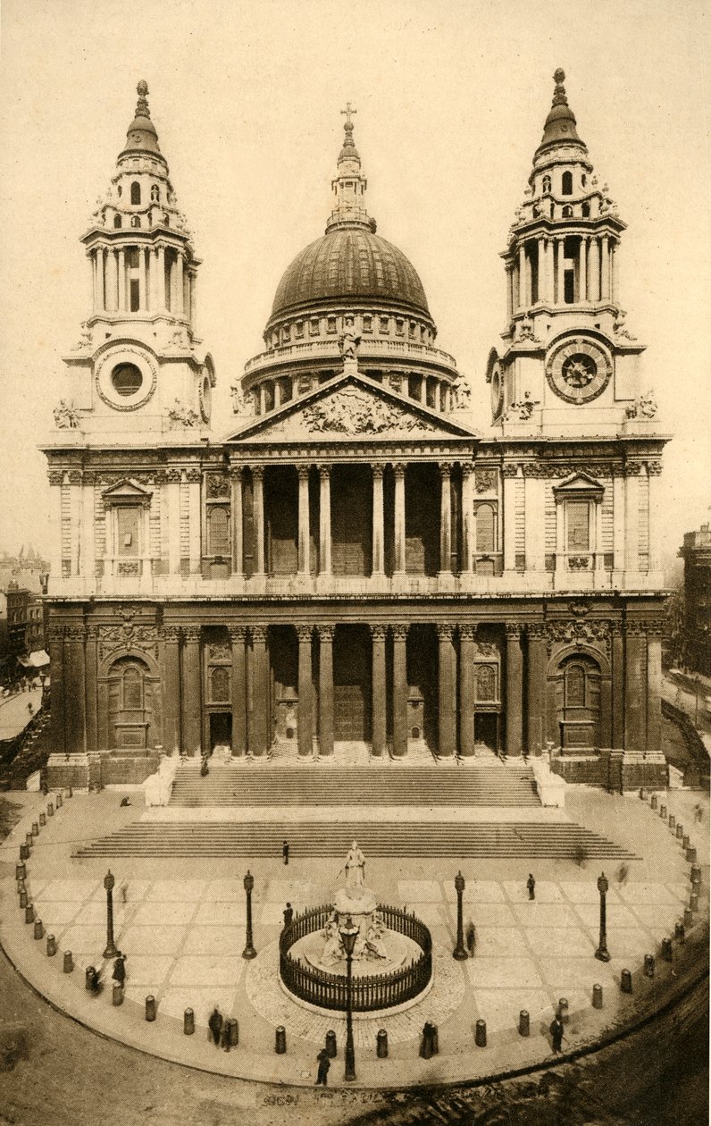 Katedra św. Pawła w Londynie, ok. 1924. autorstwa Unbekannt