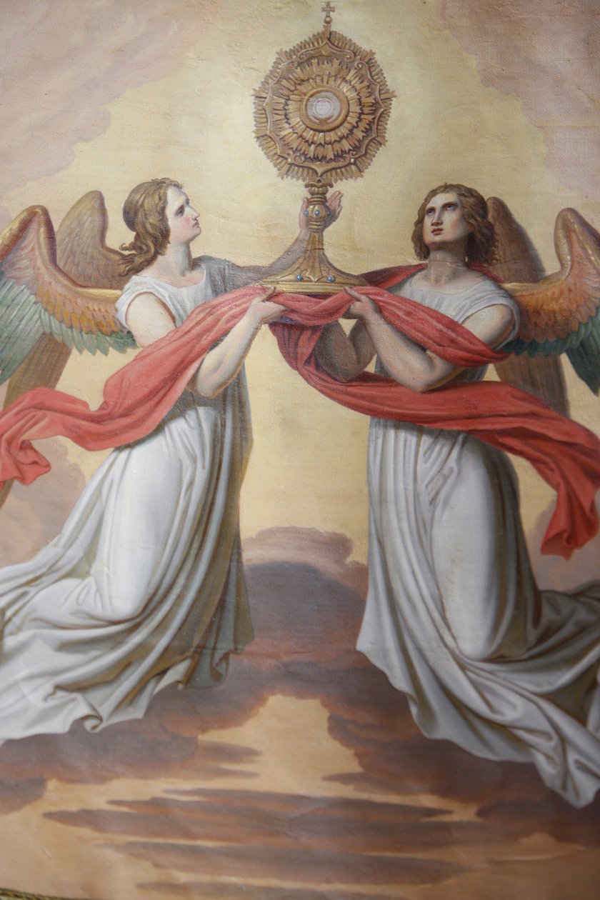 Kościół św. Piotra (Peterskirche) Eucharystia, Wiedeń, Austria autorstwa Unbekannt