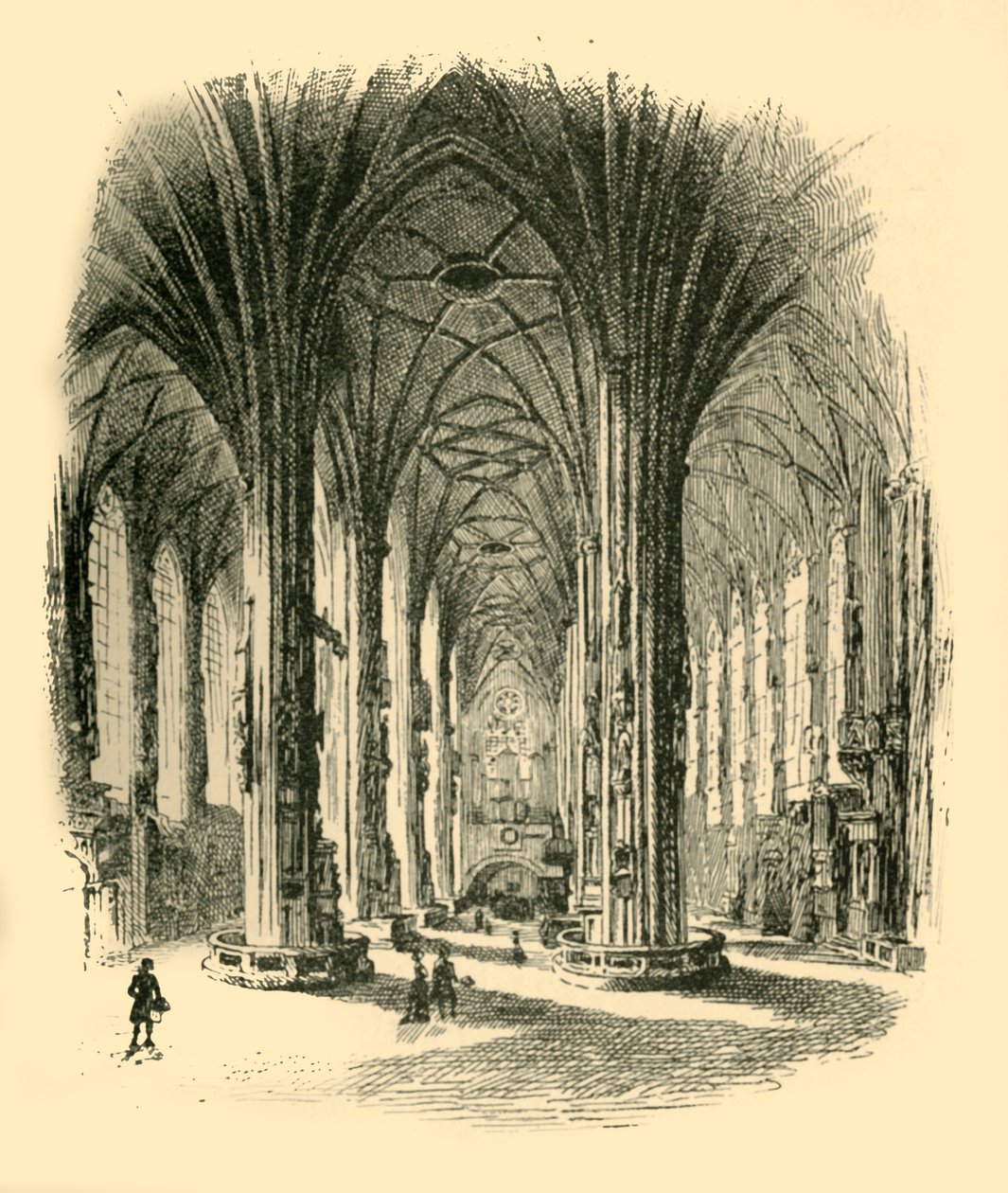 Katedra św. Szczepana, Wiedeń, 1907. autorstwa Unbekannt