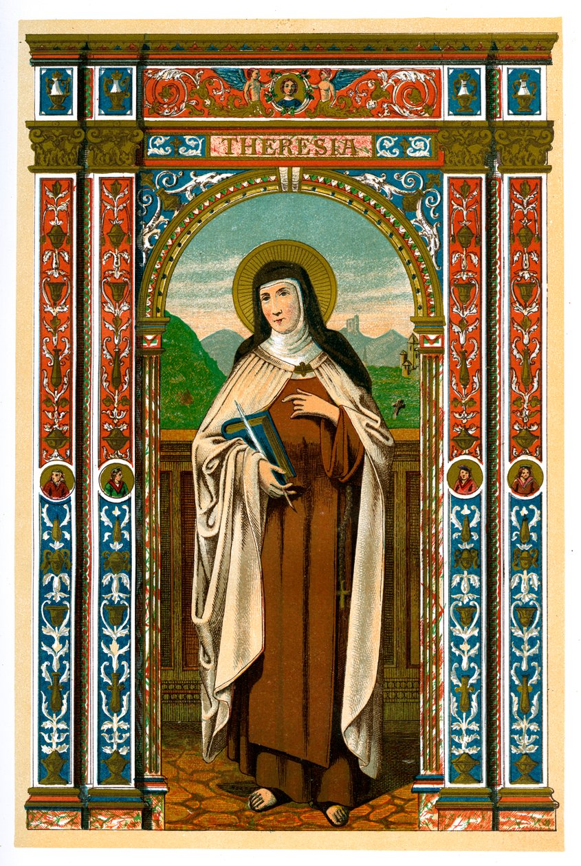 Św Teresa z Avila, 1886 autorstwa Unbekannt