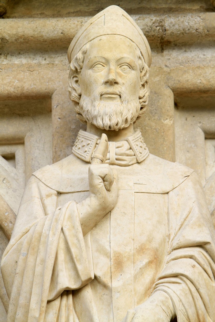 św. Ursina. Katedra św. Szczepana, Bourges, Francja autorstwa Unbekannt