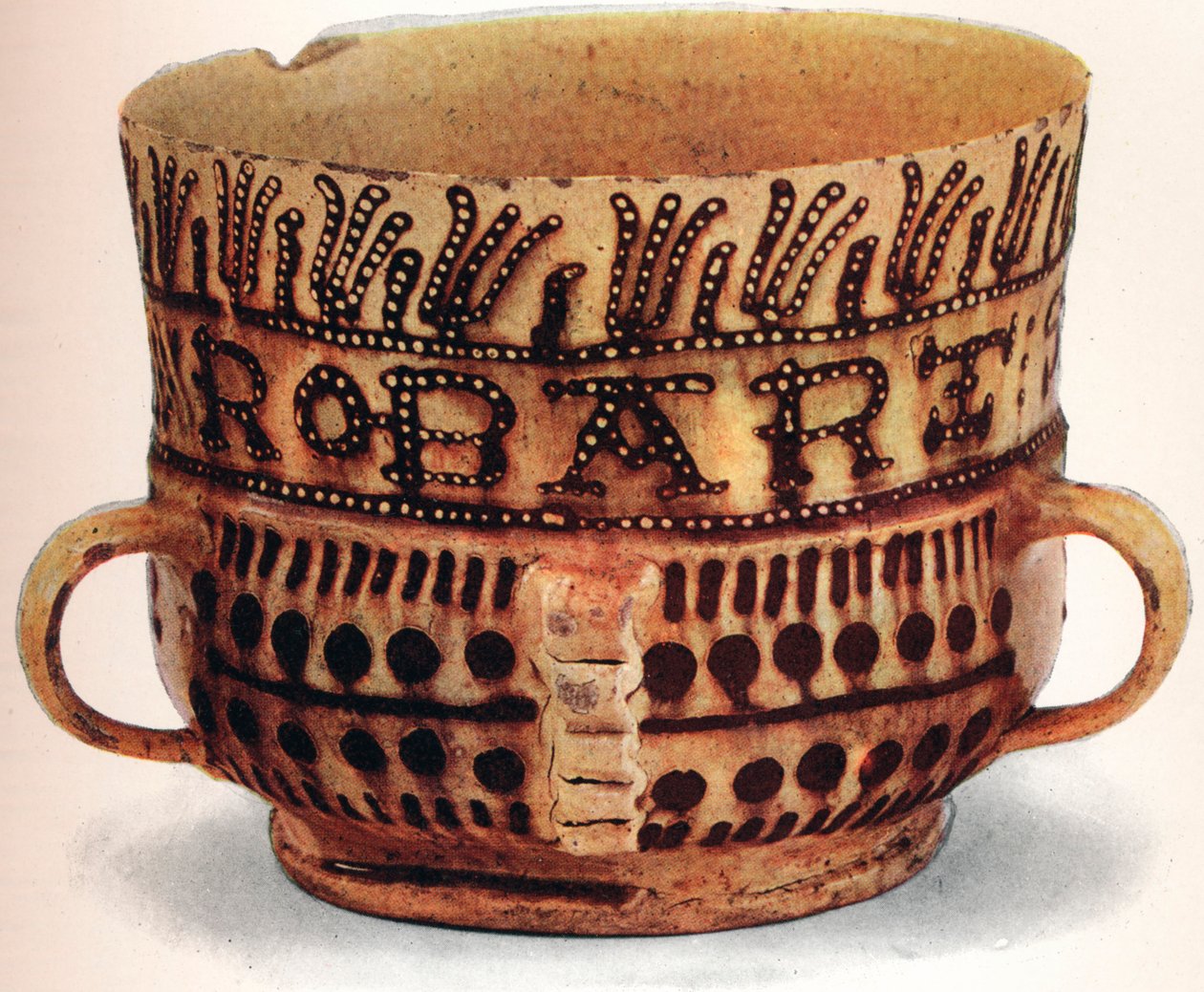 Staffordshire Slip Ware, 1909, 1914 autorstwa Unbekannt