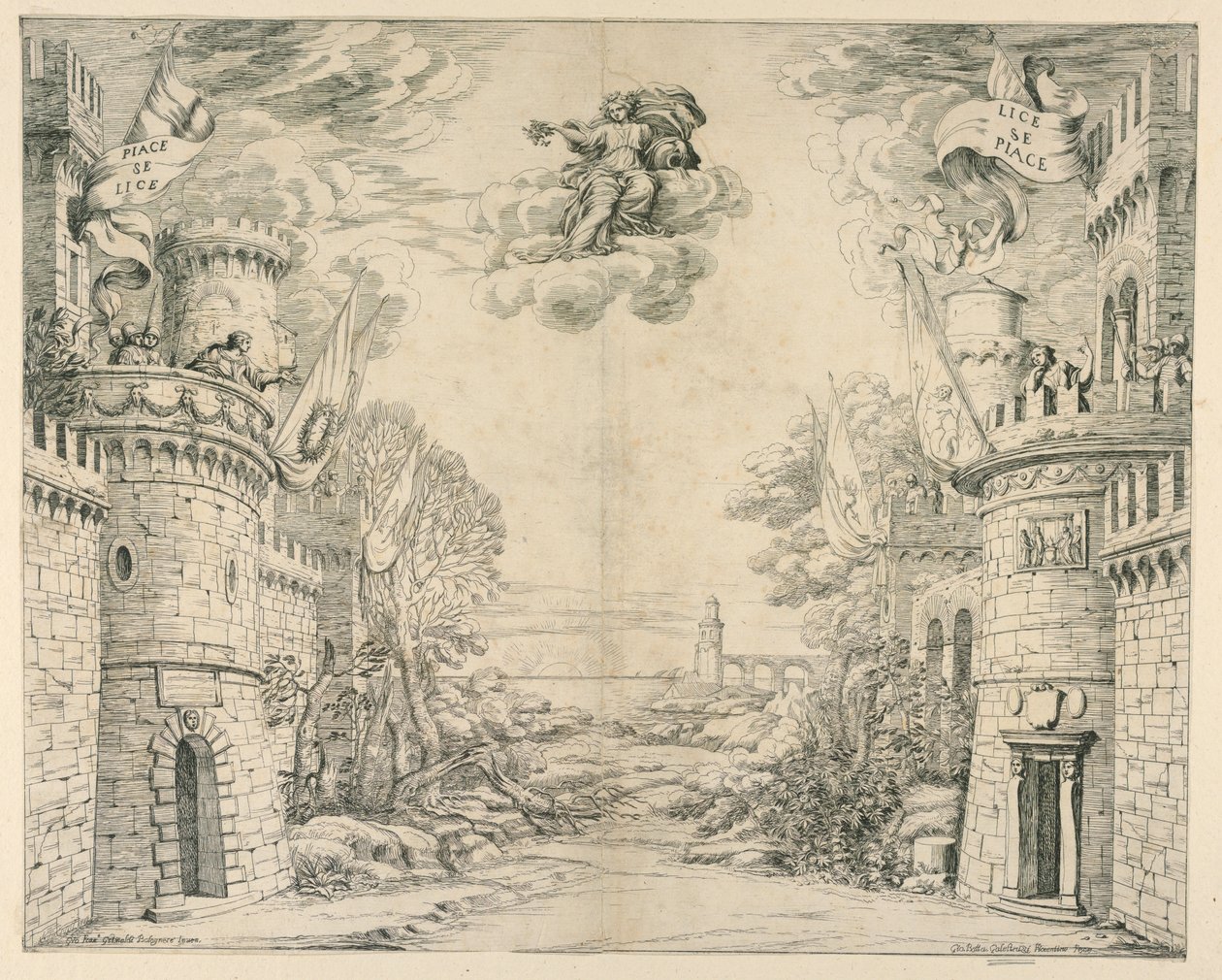 Scenografia do Triumfu Pietà autorstwa Unbekannt