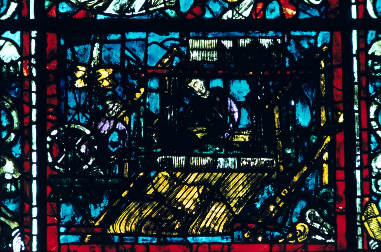 Witraże, Katedra w Chartres, Chartres, Francja autorstwa Unbekannt
