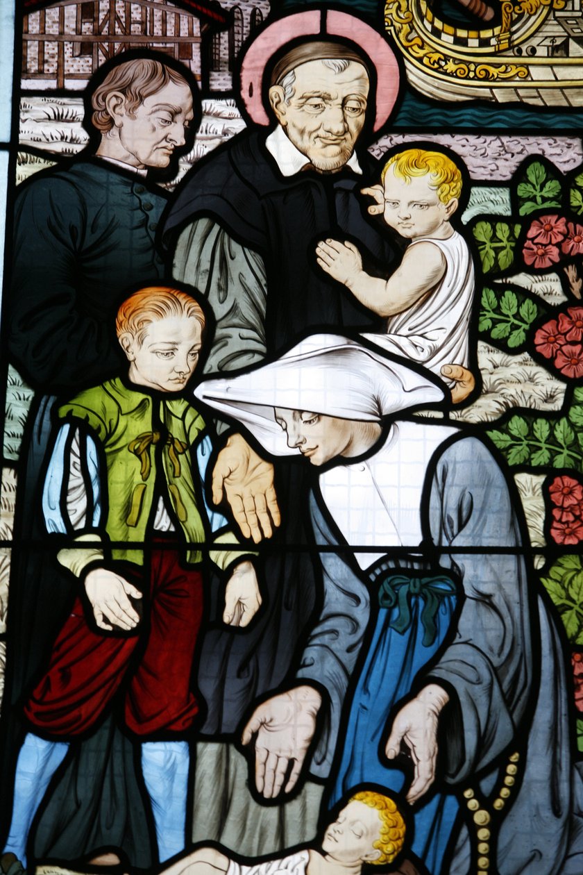 Witraże w kościele Saint-Honore d