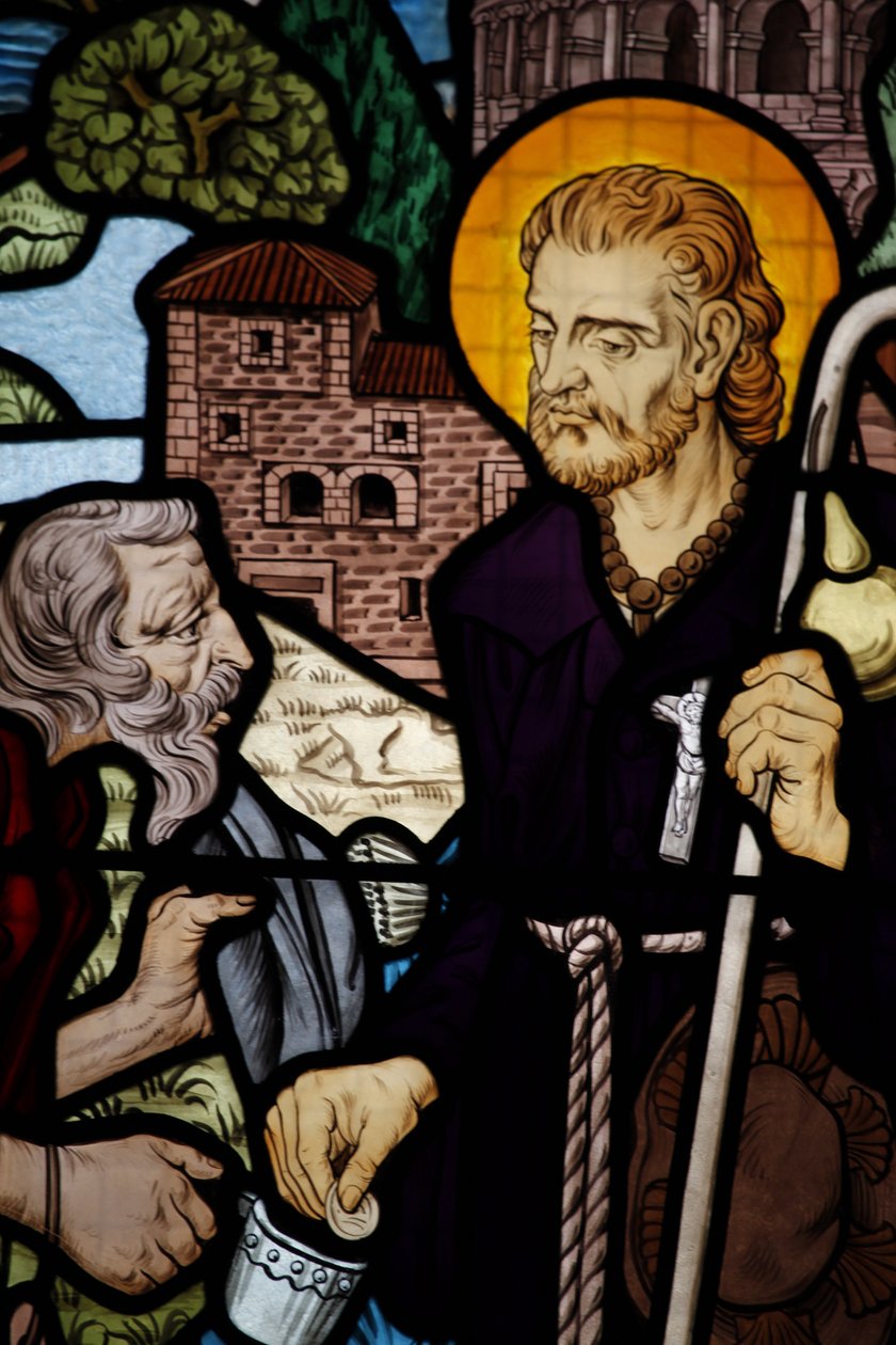 Witraże w kościele Saint-Honore d