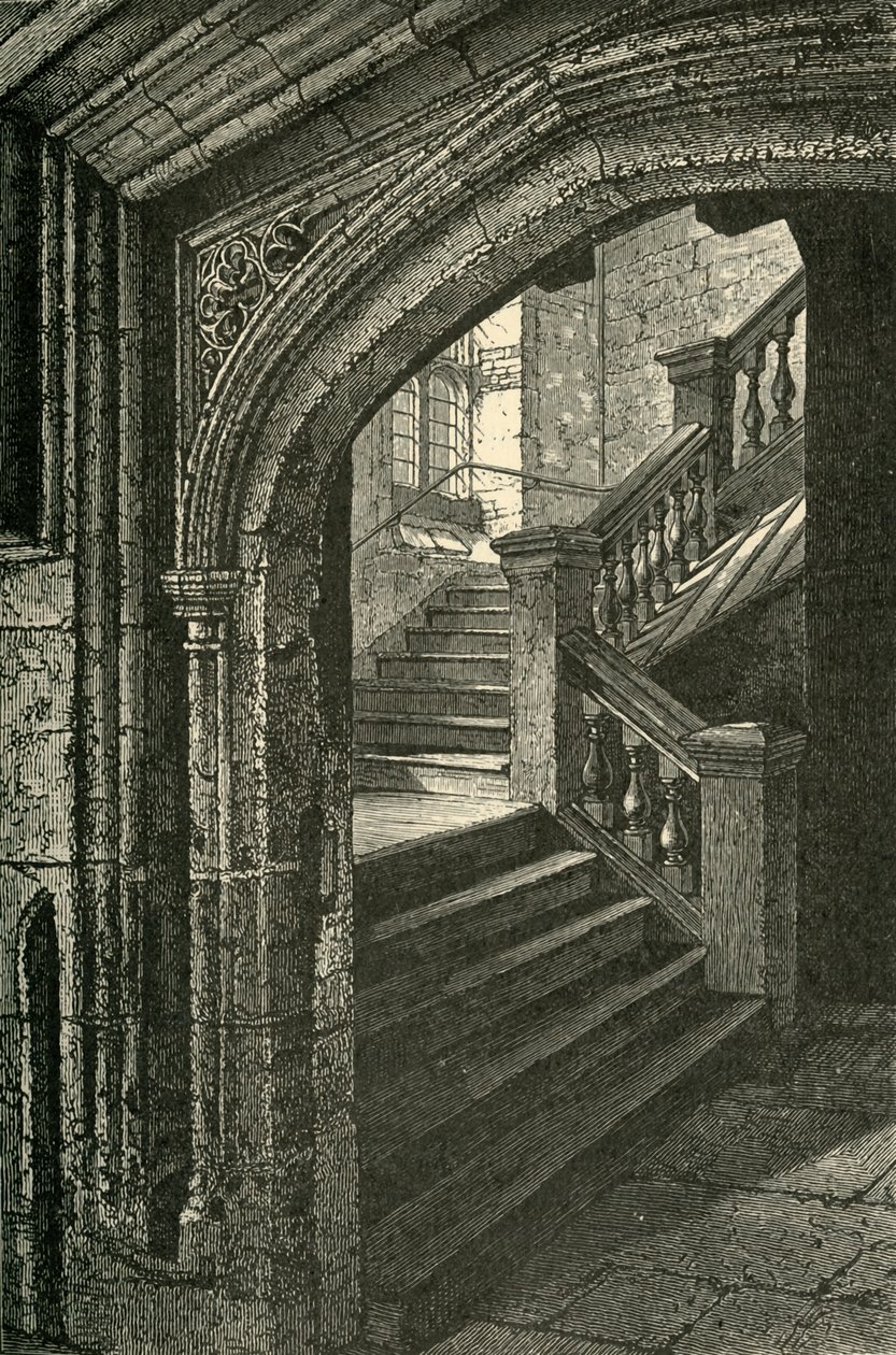 Schody do Kaplicy i Szkoły Wyższej, 1911. autorstwa Unbekannt