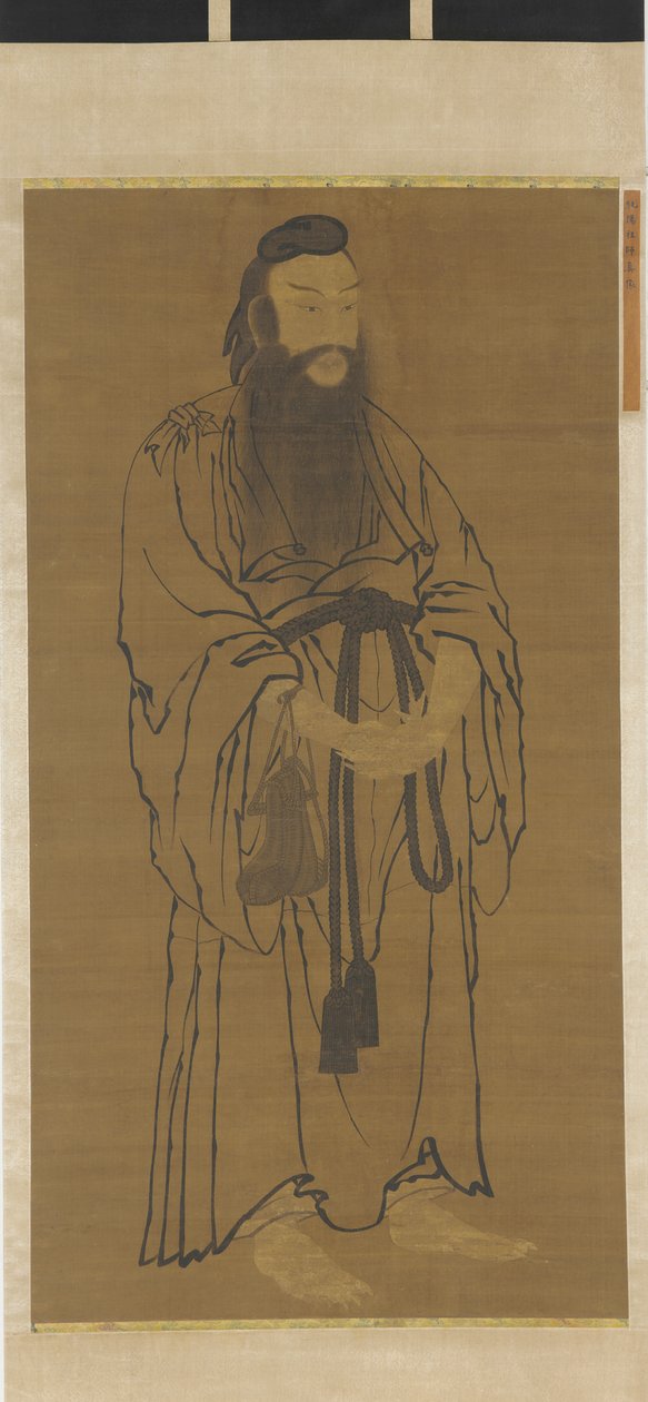 Stojąca postać Lü Dongbin, dynastia Ming, 1368-1644. autorstwa Unbekannt