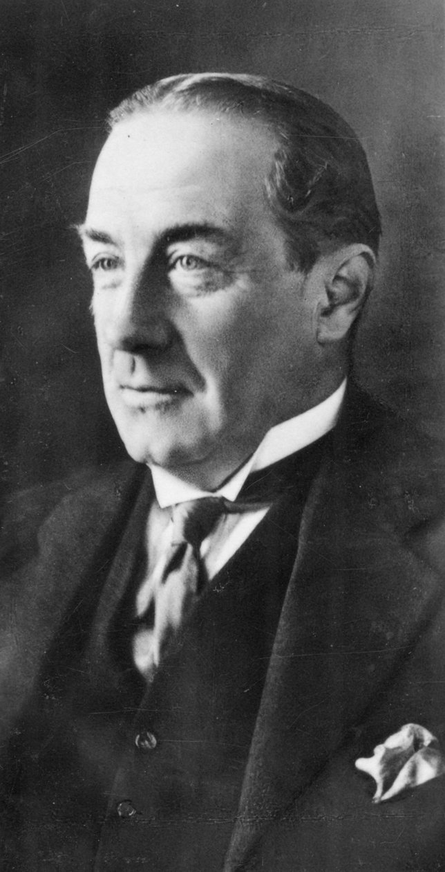 Stanley Baldwin 1867-1947, lst Earl Bewdley, brytyjski konserwatywny polityk, c1932 autorstwa Unbekannt