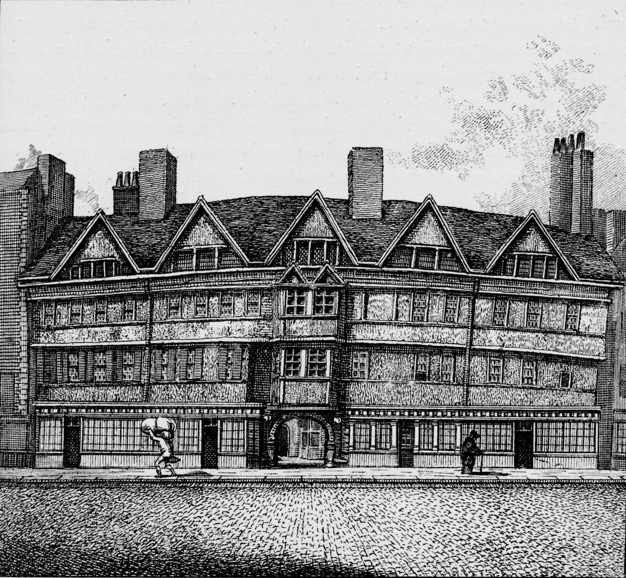Staple Inn, High Holborn, Londyn, c1890 1904 autorstwa Unbekannt