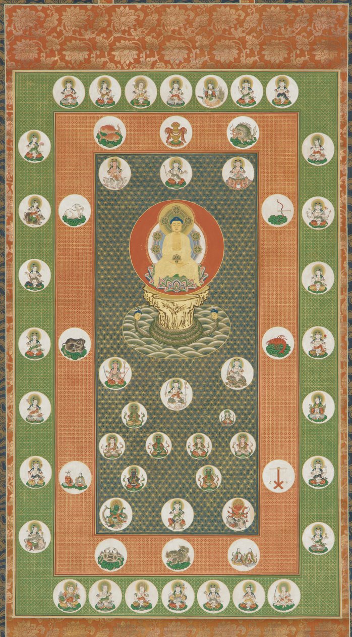 Gwiezdny krąg, okres Edo, 1615-1868. autorstwa Unbekannt