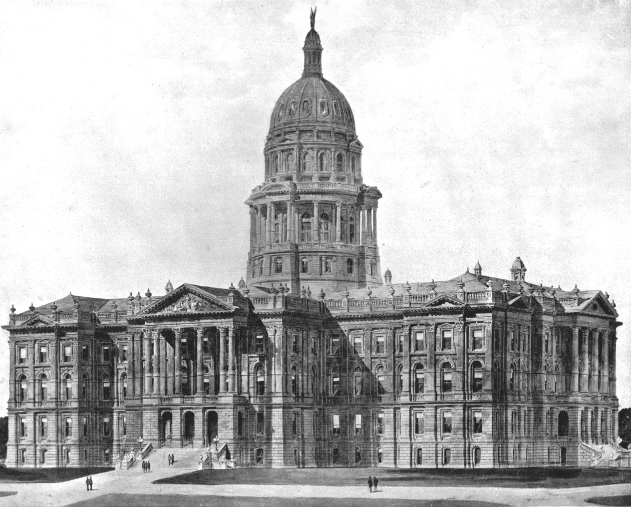 State House, Denver, Kolorado, USA, ok. 1900. autorstwa Unbekannt