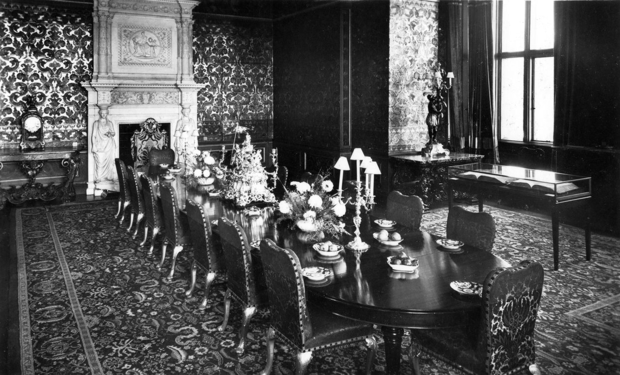 Reprezentacyjna jadalnia, Longleat, XX wiek autorstwa Unbekannt