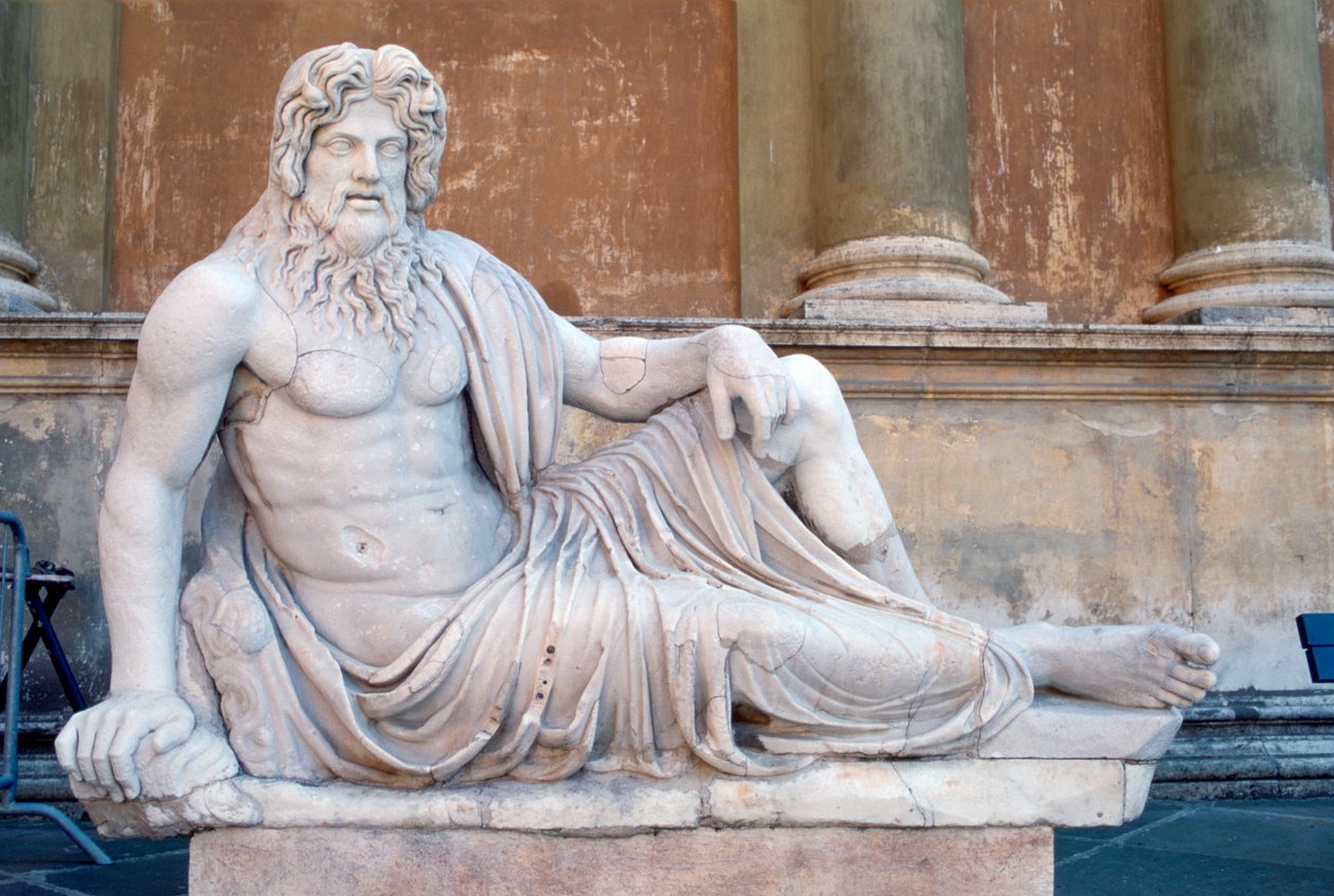 Statua, Dwór Pigny, Watykan, Rzym autorstwa Unbekannt