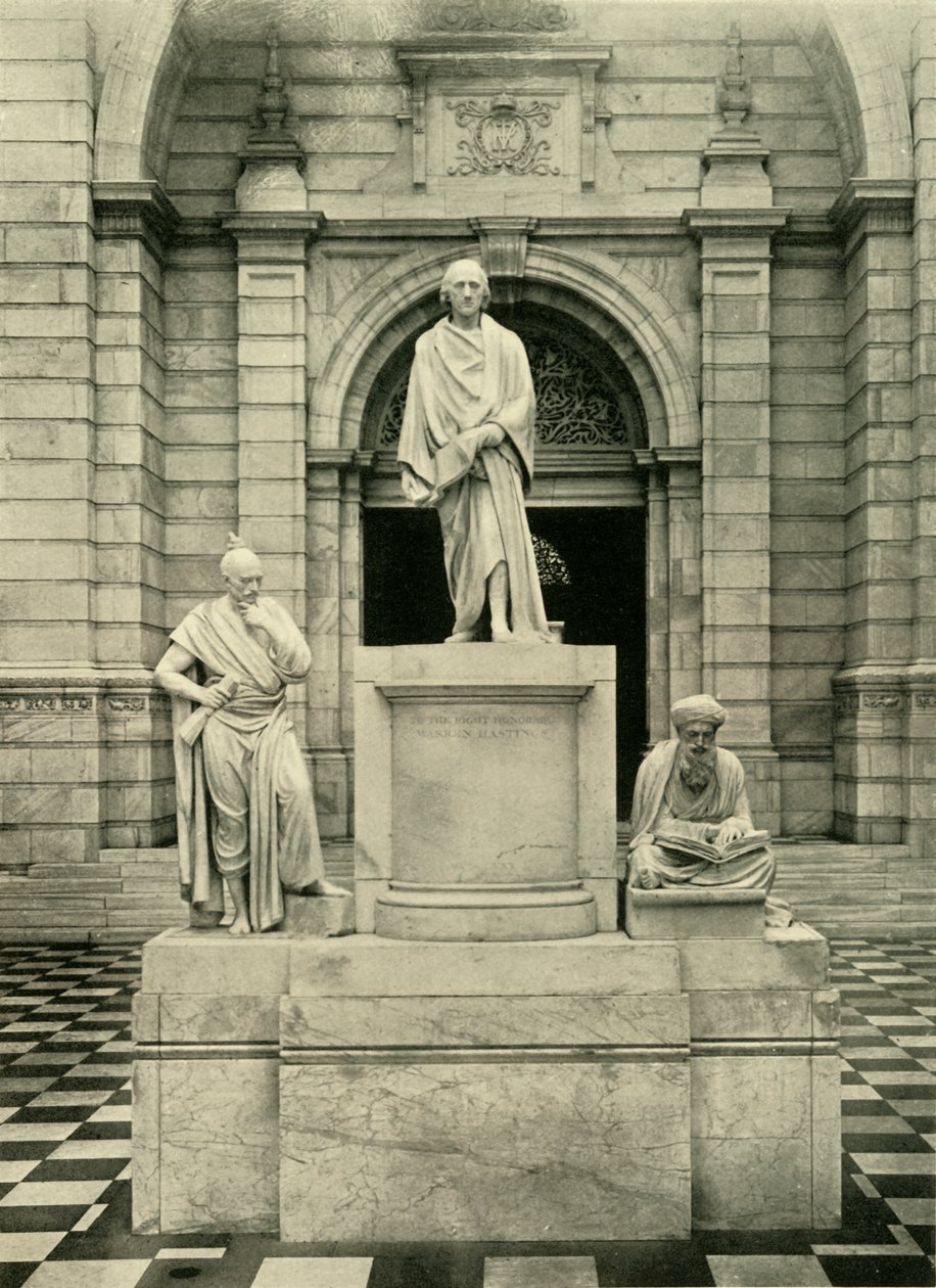Statua Warrena Hastingsa, 1925. autorstwa Unbekannt