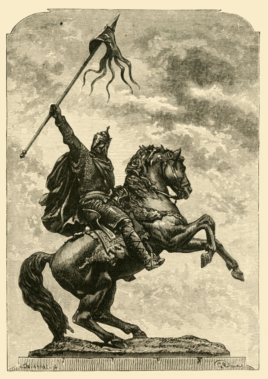 Posąg Wilhelma Zdobywcy, Falaise, 1890. autorstwa Unbekannt